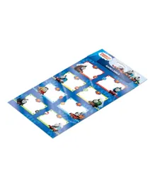 Comansi Thomas & Friends Name Label A4 Sheet Pack of 2 - Multi Color