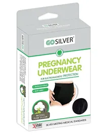 Go Silver Pregnancy Panty - Black
