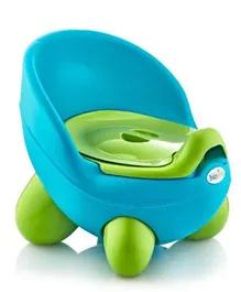 Babyjem Baby Tonton Potty Chair - Blue & Green