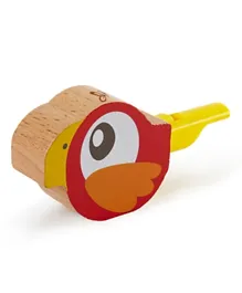 Hape Wooden Bird Call Whistle - Red