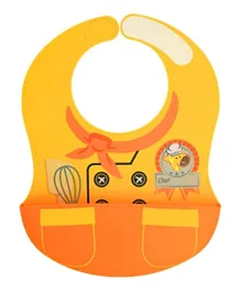 Marcus and Marcus Wide Coverage Silicone Bib - Little Chef Lola
