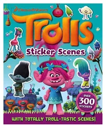 Trolls Sticker Scenes - Blue