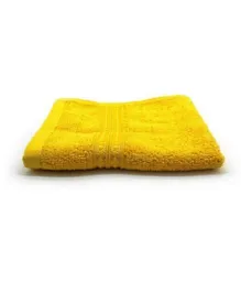 Rahalife 100% Cotton Face Towel - Yellow