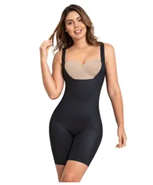 Mums & Bumps Leonisa Undetectable Step-In Mid-Thigh Body Shaper - Black