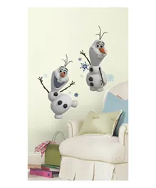 RoomMates Frozen Olaf The Snow Man Peel And Stick Wall Decals - White