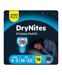Huggies DryNites Pyjama Pants Jumbo Pack Size 5 - 16 Pieces
