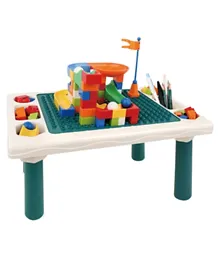 Yonghuida Learning Detachable off to Play Multi Functional Toy Block Table - Multicolor