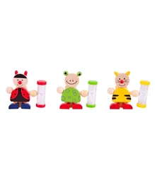 Bigjigs Animal Tooth Brush Timers - Pack of 3