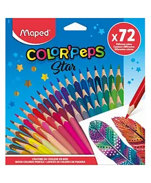 Maped Color Peps Star Pencils  - 72 Pieces