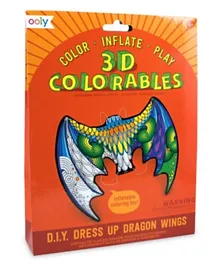 OOLY 3D Colorables Coloring Toys - Dress Up Dragon Wings