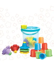 Moon 3 In 1 Essential Educational Stacking Toy Set - 29 Pieces