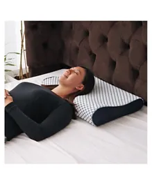 Moon Medical Orthopedic Contour Cooling Gel Pillow - Black & White