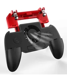 iPega Multi-Functional Game Grip for Smartphones - Black & Red