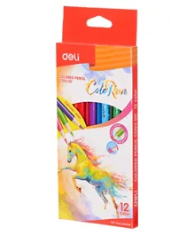 Deli Color Pencil colors - Pack of 12
