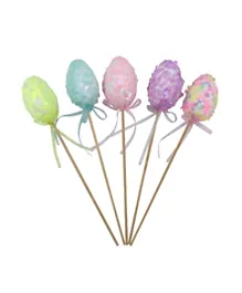Party Magic Easter Sequins Egg Picks