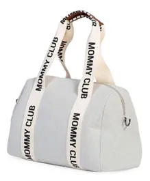 Childhome Mommy Club Signature Diaper Bag - Off White