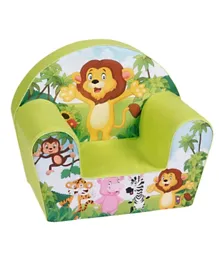Delsit Arm Chair - Lion Col. Apple