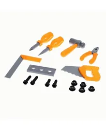 Green Construction Tools Pretend Playset - 16 Pieces