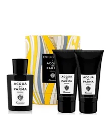 Acqua Di Parma Colonia Essenza Gift Set With EDC (100mL) + 2 Hair & Shower Gel (75mL each)