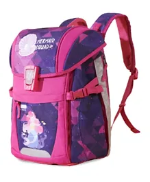 Sunveno Ergonomic School Bag Mermaid Pink - 15 Inches