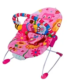 Little Angel Animal Paradise Baby Bouncer - Pink
