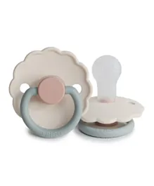 FRIGG Daisy Silicone Baby Pacifier 1-Pack Cotton Candy - Size 1