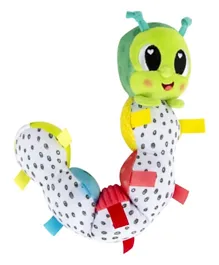 Lamaze Fidget Caterpillar Montessori Sensory Toy for Infants, Motor Skills & Visual Engagement Development