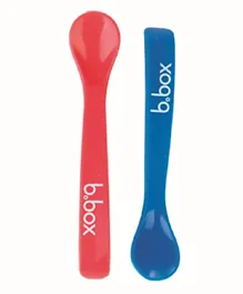 b.box Spoon Red and Blue - Pack of 2