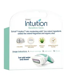 Schick Intuition Sensitive care Kit Aloe & Vitamin E - 4 Pieces
