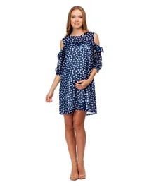 Mums & Bumps Pietro Brunelli Caprifoglio Maternity Dress - Blue