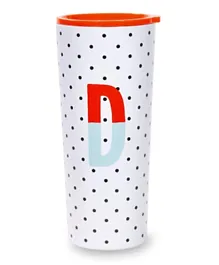 Kate Spade Initial Stainless Steel Tumbler (Sparks Of Joy) D - 225 ml