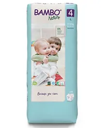 Bambo Nature Eco Friendly Diaper Size 4 - 48 Pieces