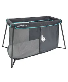 Babymoov Naos Travel Cot in 1 pop-up cot and adaptable play area - Black