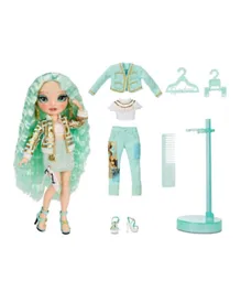 Rainbow High Fashion Doll S3 Daphne Minton (Mint) with 2 Outfits to Mix & Match and Doll Accessories