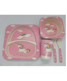 Factory Price Bamboo Tableware - Unicorn with Clouds
