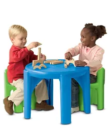 Little Tikes Bright n Bold Table & Chairs - Green Blue