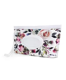Itzy Ritzy Travel Reusable Wipes Case - Blush Floral