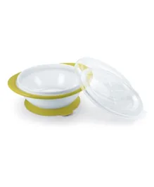 NUK Eating Bowl with Lid - Green