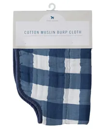 Little Unicorn Cotton Muslin Burp Cloth - Jack Plaid
