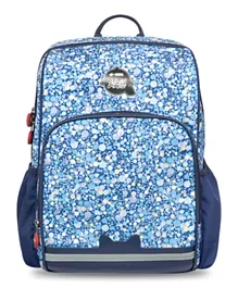 Nohoo School Bag Retro Blue  - 15 Inches