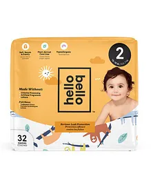 Hello Bello Jumbo Diaper Sleepy Sloth GN Size 2 - 32 Pieces