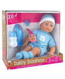 Dollsworld Baby Boohoo Doll - Blue