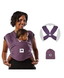 Baby K-tan Baby Wrap Carrier Eggplant  - Extra Large
