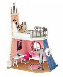 Miraculous Marinette Bedroom and Balcony 2-in-1 Playset - Multicolour