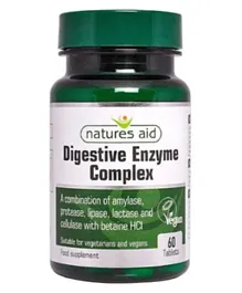 NATURES AID LTD Digestive Enzyme Complex - 60 Tablets