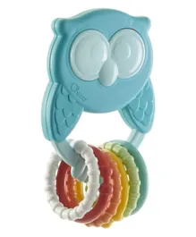 Chicco Eco+ Owly Plastic Rattle - Multicolour
