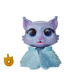 Fur Real Flitter The Kitten Color-Change Interactive Feeding Toy - Blue