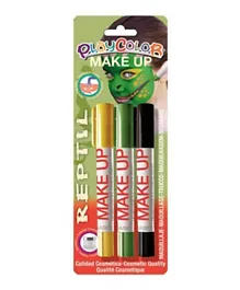 Playcolor Thematic Pocket Reptil Make Up Stick - Pack of 3