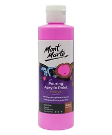 Mont Marte Pouring Acrylic Paint Hot Pink - 240ml