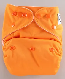 Babyhug Free Size Reusable Cloth Diaper With Insert - Orange